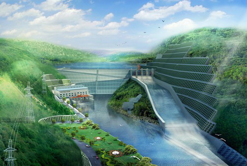 五通桥老挝南塔河1号水电站项目